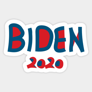 vote for biden 2020 Sticker